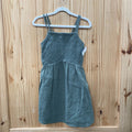 GIRLS OSHKOSH SL DRESS OLIVE GREEN 6/6X