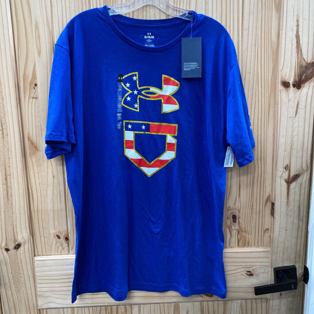 NWT MENS XL UNDER ARMOUR FREEDOM SHIRT