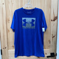 MENS UNDER ARMOUR XL BLUE SHIRT