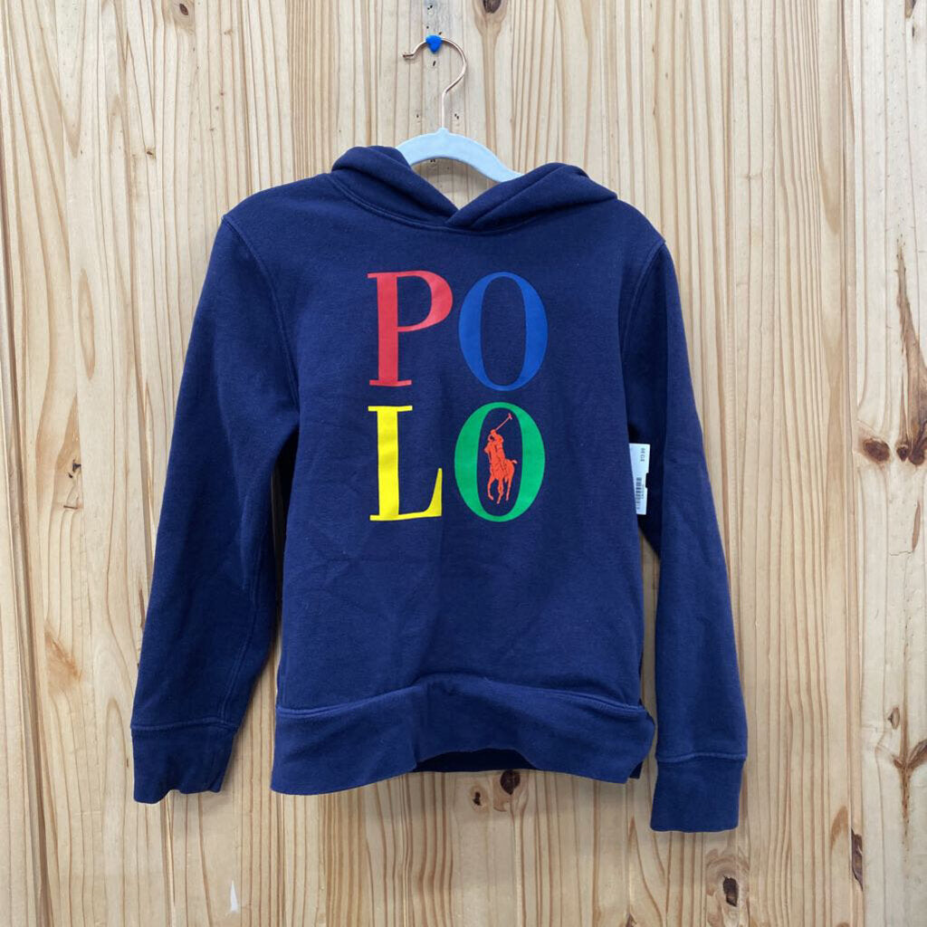 BOYS POLO NAVY BLUE HOODIE 8