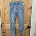 MENS TOPMAN LT DENIM DIST. JEANS 30X32