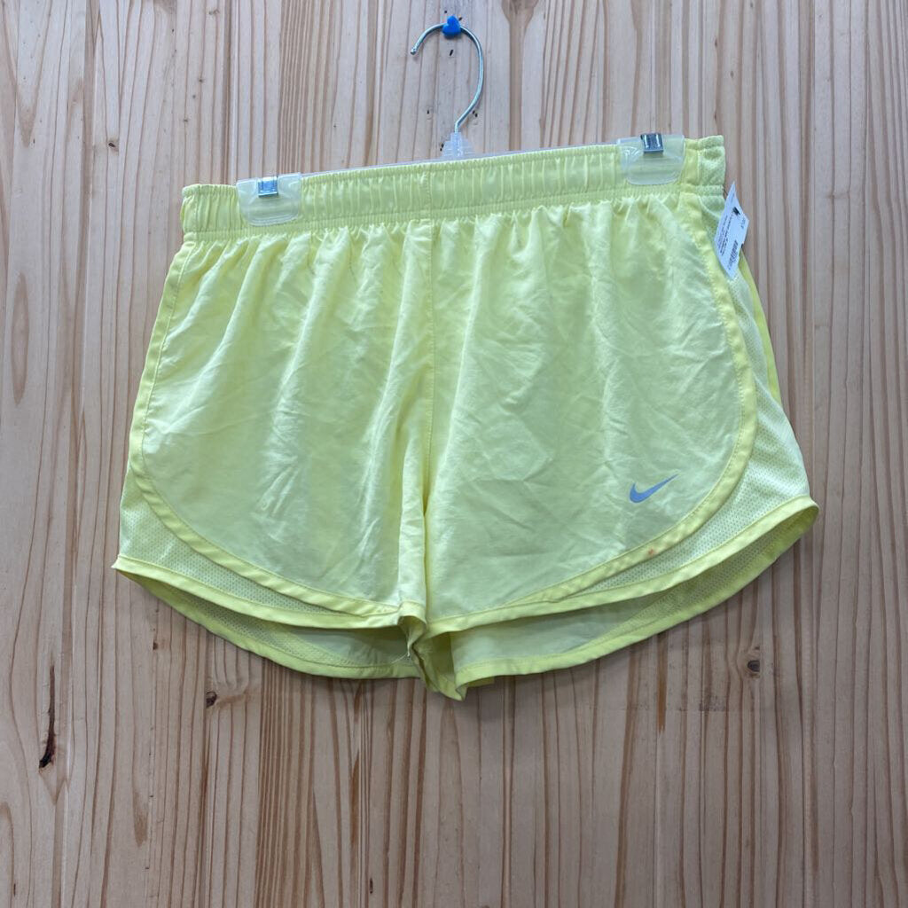 WOMENS NIKE SHORTS LT YELLOW M