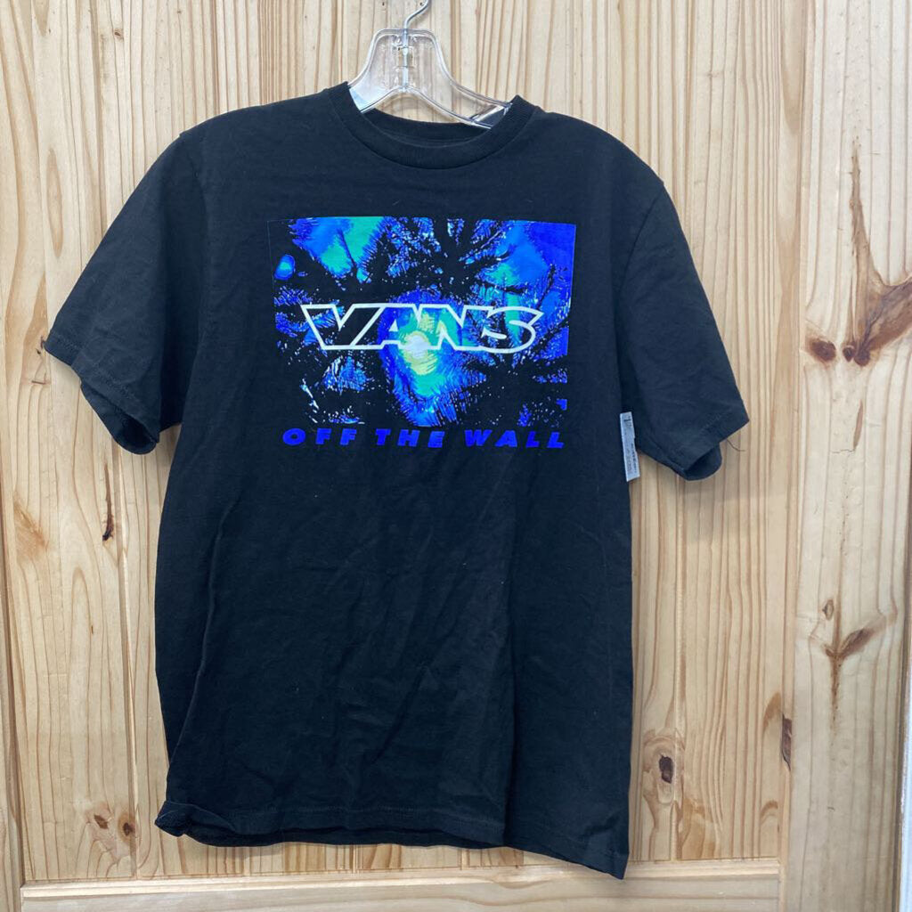 VANS OFF THE WALL BLK T-SHIRT XL 14