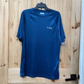 MENS COLUMBIA NAVY BLUE SHIRT L