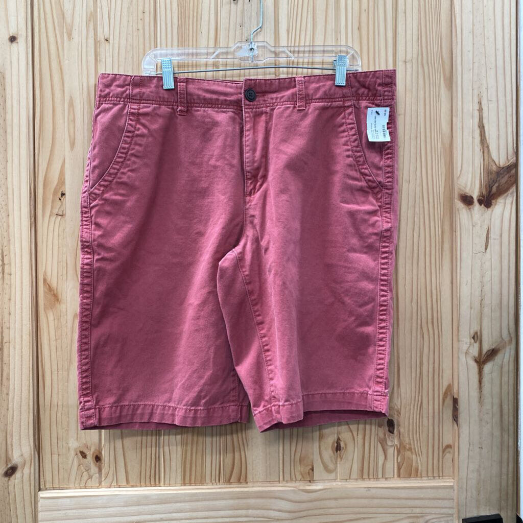 MENS URBAN PIPELINE RED SHORTS 36