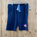 WOMENS ADIDAS SHORTS NAVY BLUE/PINK XL NWT