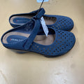 WOMENS RIALTO BLUE CASUAL SHOES 8 1/2