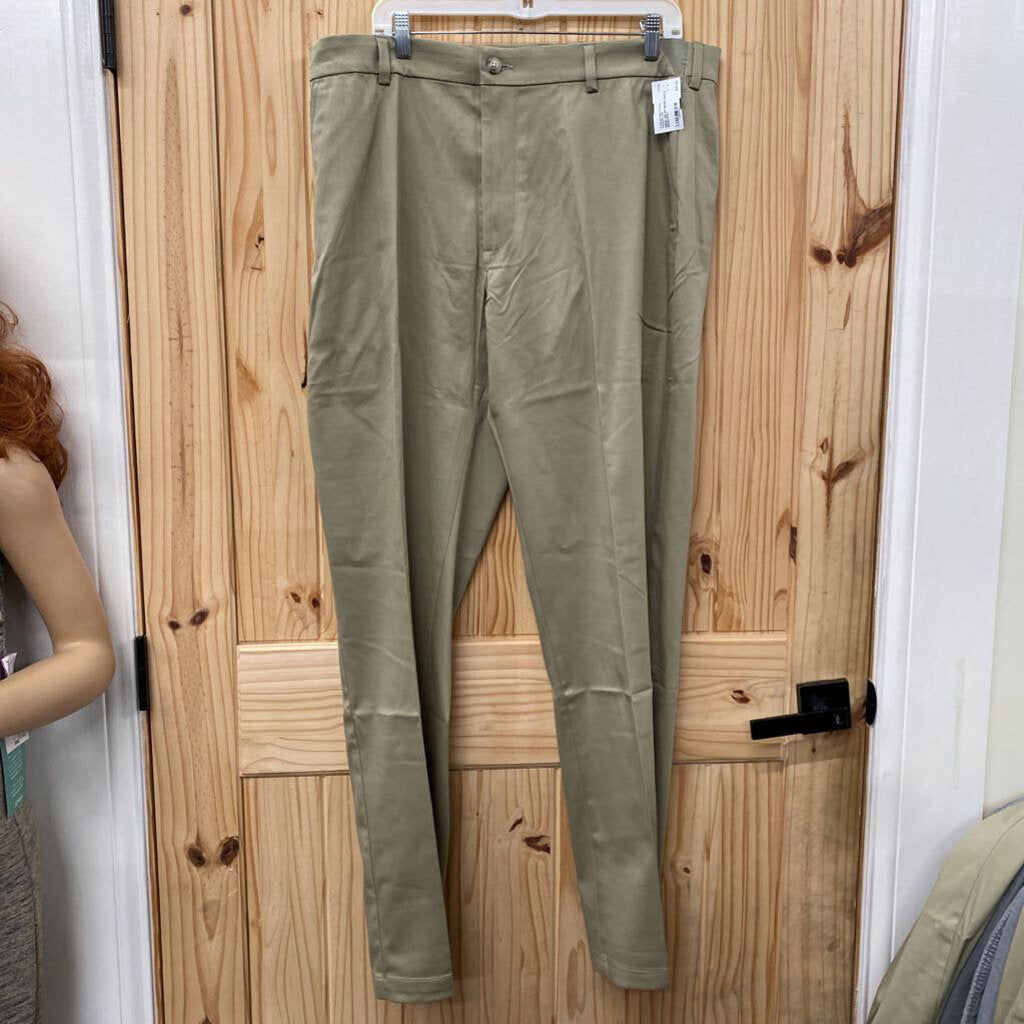 MENS LEE DK BEIGE PANTS 36X34 NWT