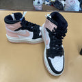 WOMENS JORDAN HIGH TOPS PINK/WHITE/BLK 8