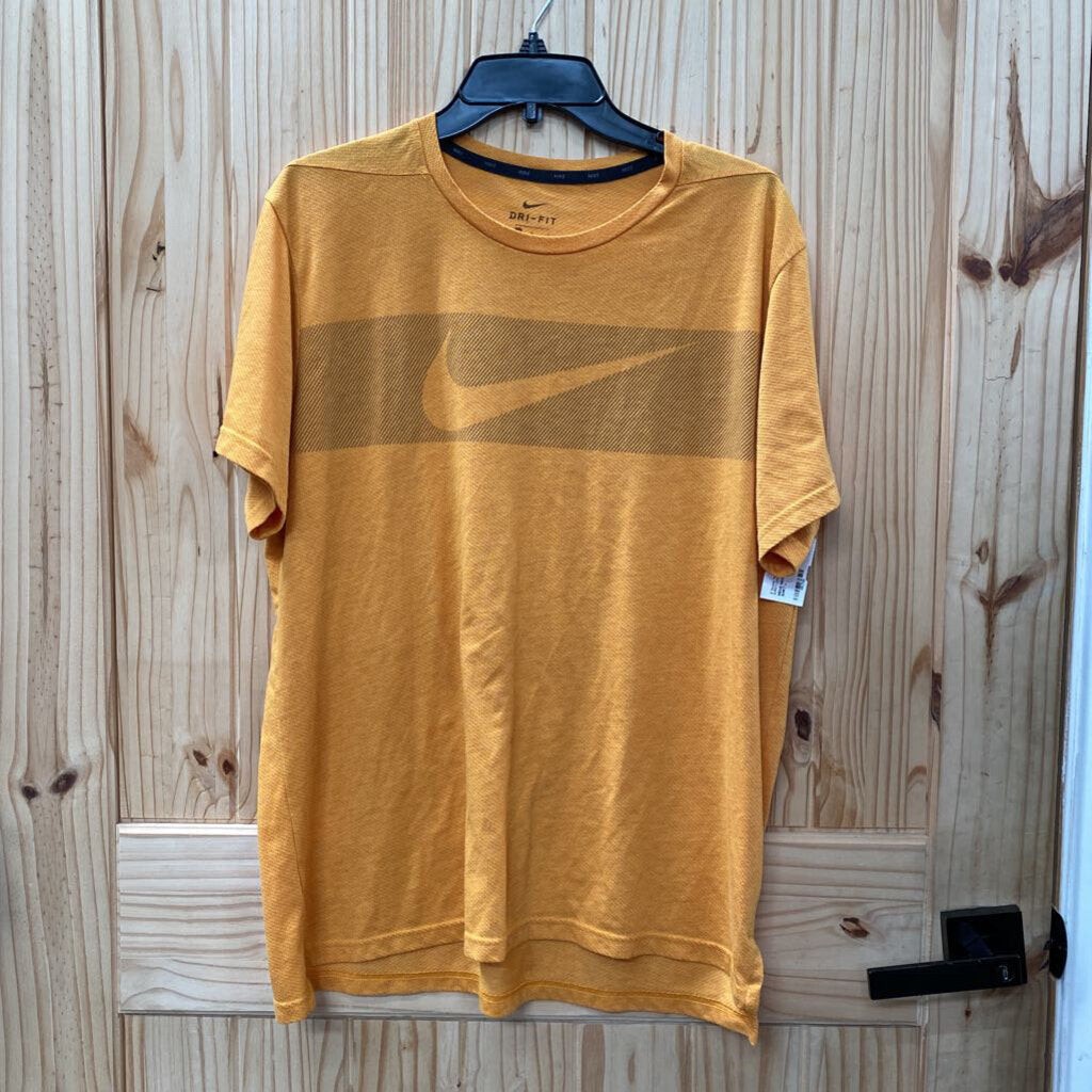MENS NIKE GOLDEN YELLOW SHIRT L