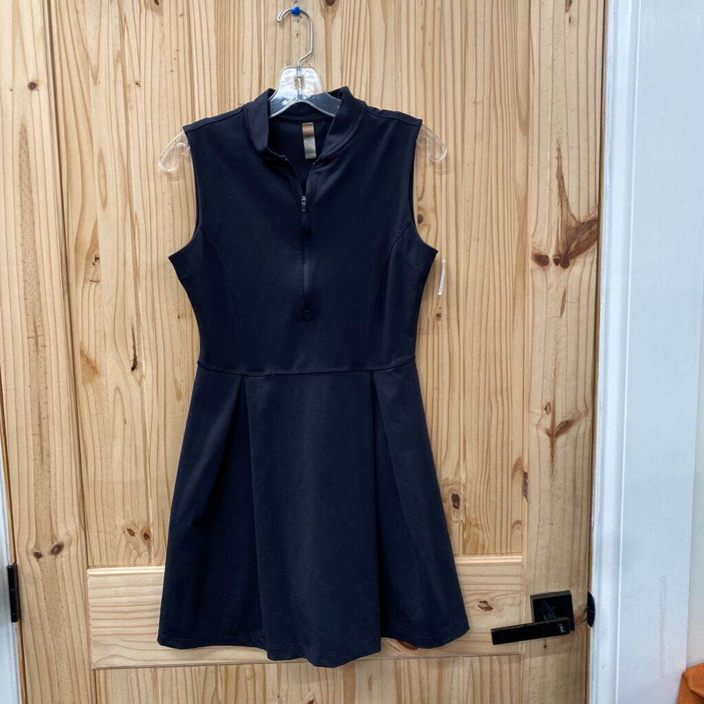 WOMENS MONO B BLK SL DRESS M