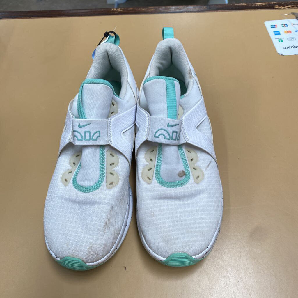 WOMENS NIKE SHOES TURQUOISE/WHITE 9