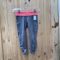 GIRLS IVIVVA GREY/PINK LEGGINGS 10