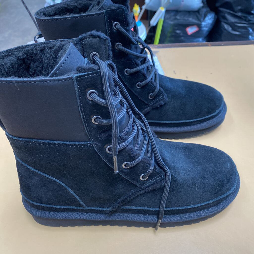 WOMENS KOOLABURRA BY UGG BLK BOOTS 7 NEW