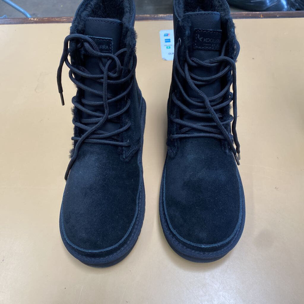 WOMENS KOOLABURRA BY UGG BLK BOOTS 7 NEW