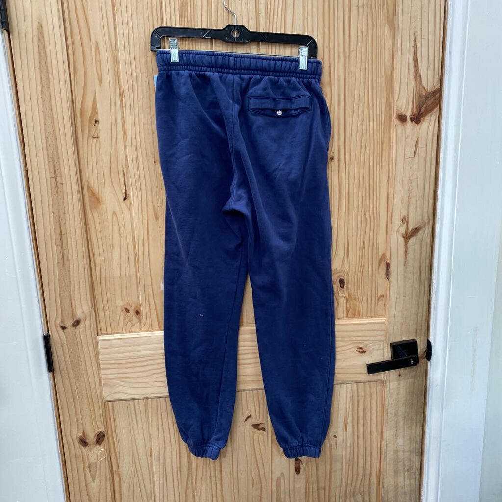 MENS NIKE SWEATPANTS NAVY BLUE/WHITE S