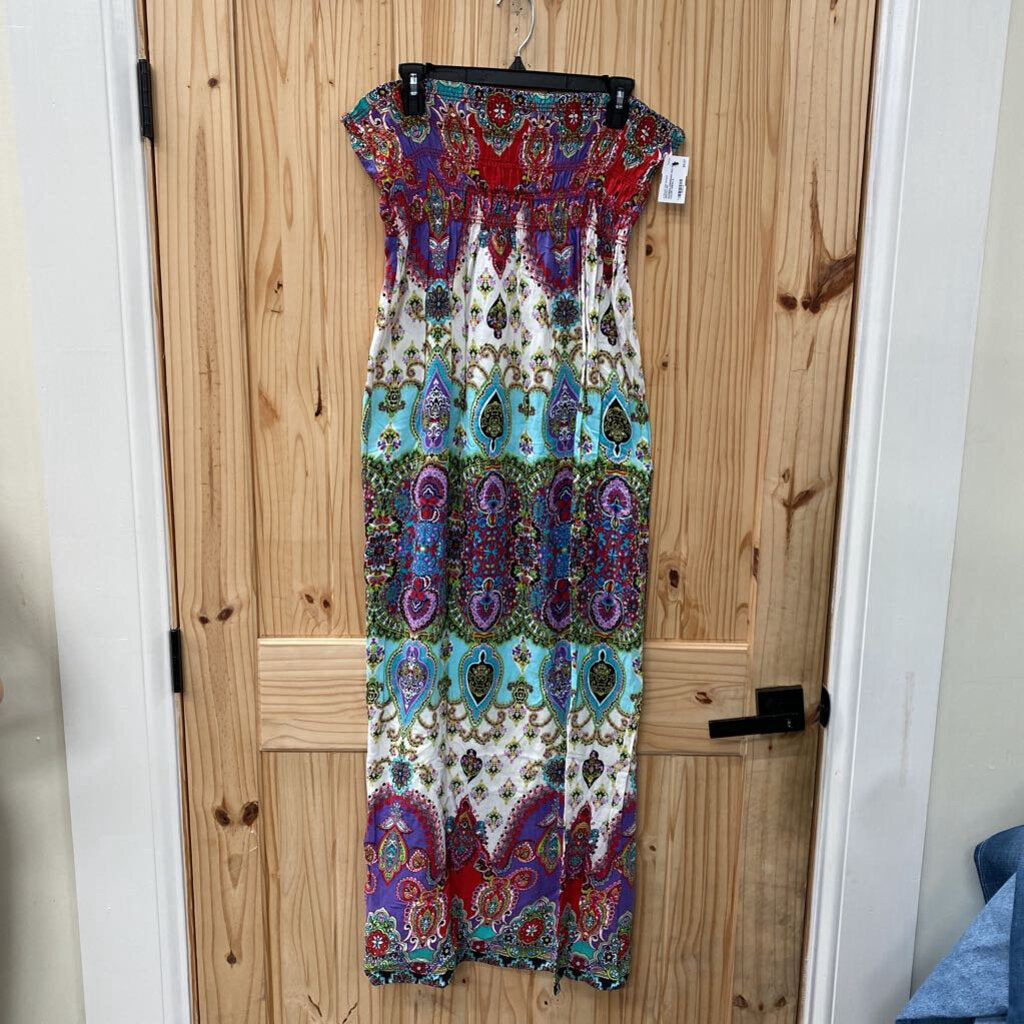 WOMENS ESPRESSO MULTI COLOR DRESS S