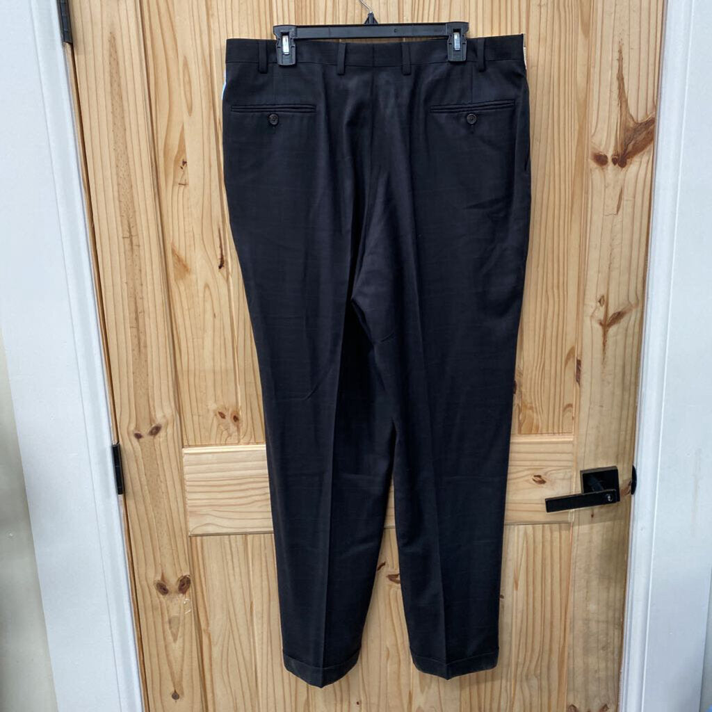 MENS RALPH LAUREN BLK CASUAL SLACKS 38X32 NWT