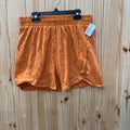 GIRLS NIKE ORANGE LEOPARD SHORTS XL 14 NWT