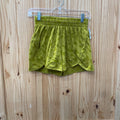 GIRLS NIKE OLIVE GREEN LEOPARD SHORTS M 10 NWT