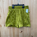 GIRLS NIKE OLIVE GREEN LEOPARD SHORTS L 12 NWT