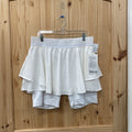 WOMENS LULULEMON SKORT WHITE 14 NWT