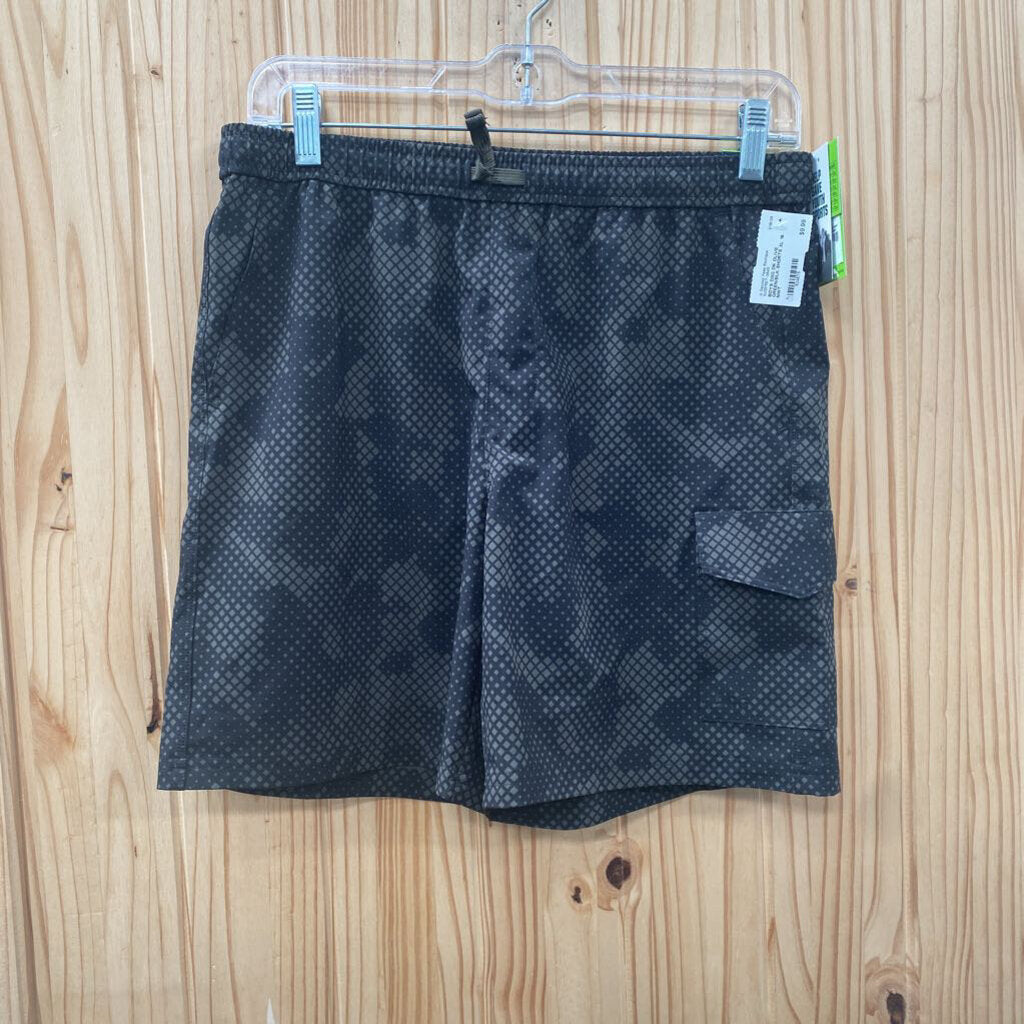 BOYS DSG DK OLIVE GREEN/BLK SHORTS XL 18 NWT