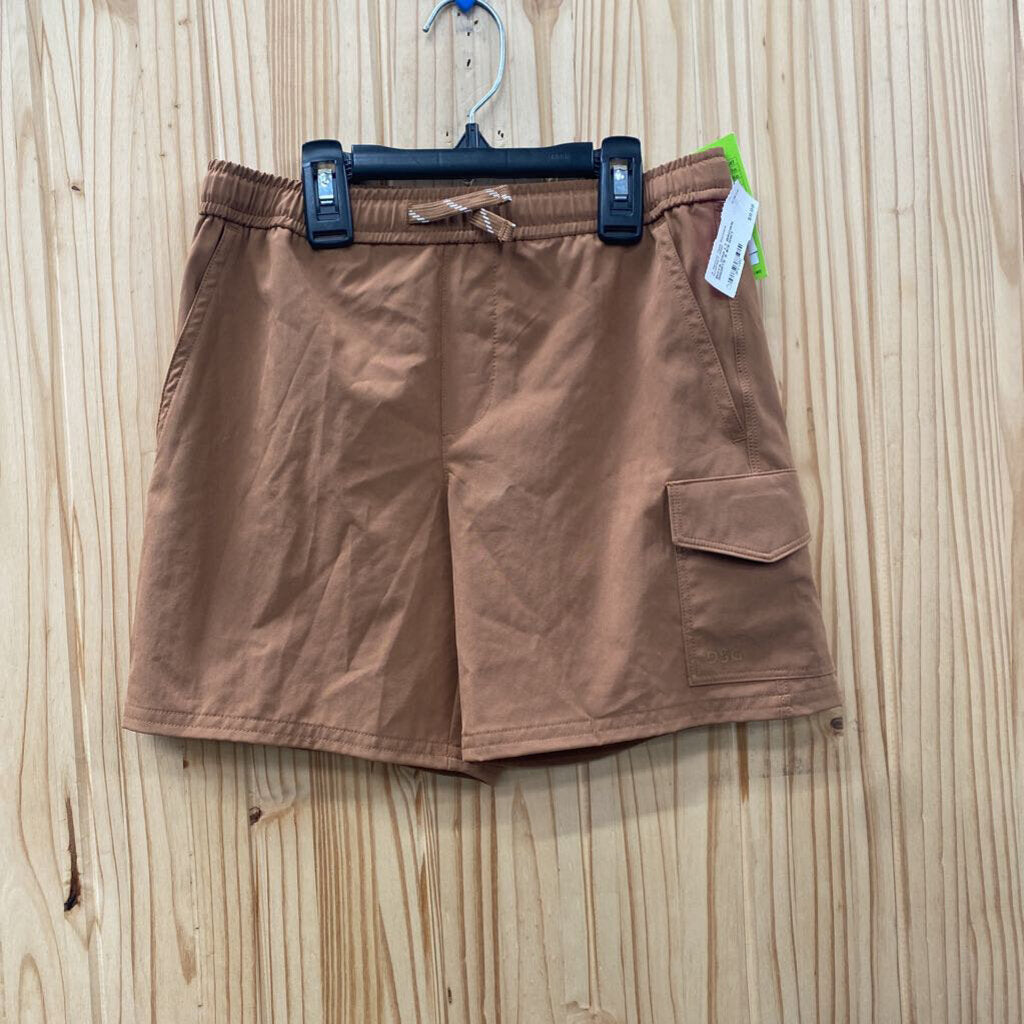 BOYS DSG LT BROWN SHORTS S 8/9 NWT