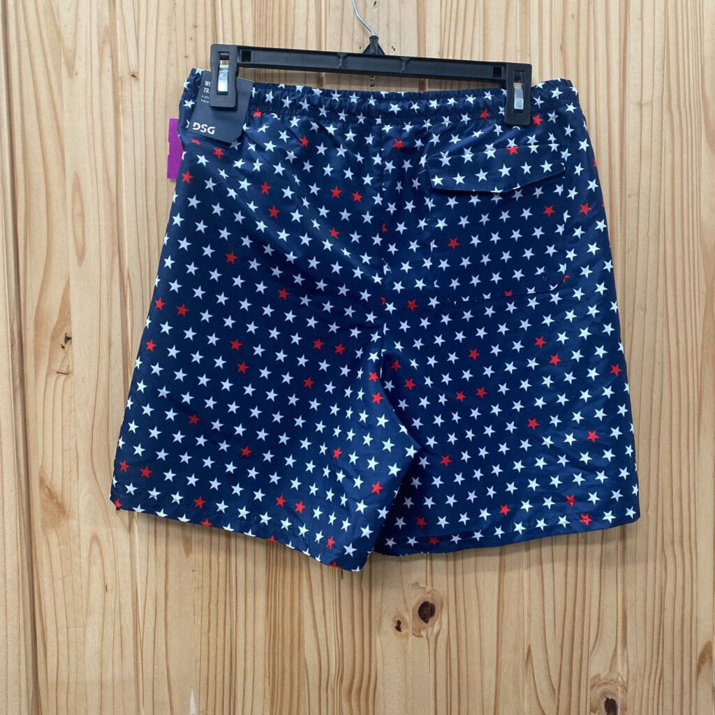 BOYS DSG SHORTS NAVY BLUE W/STARS XL 18 NWT