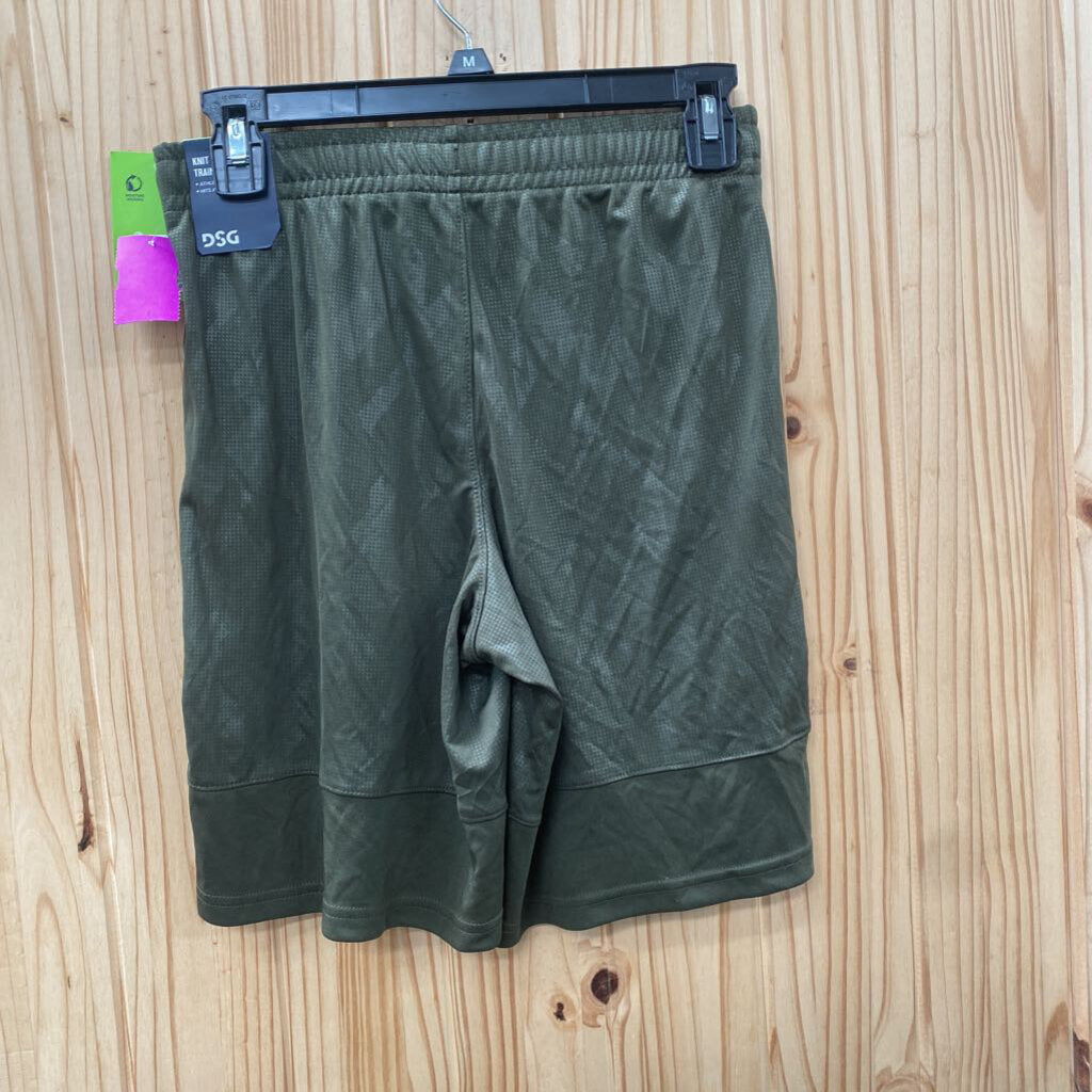 BOYS DSG DK OLIVE GREEN SHORTS L 14/16 NWT
