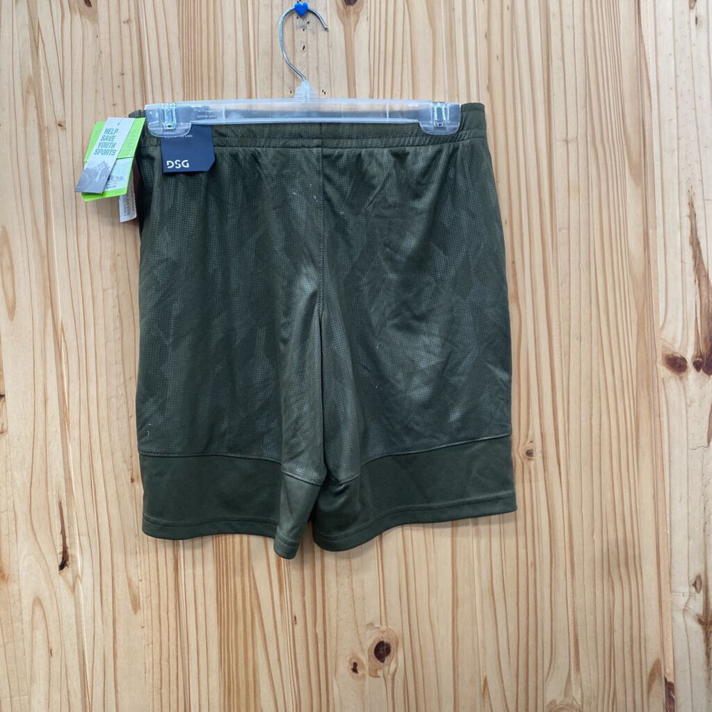 BOYS DSG DK OLIVE GREEN SHORTS M 10/12 NWT