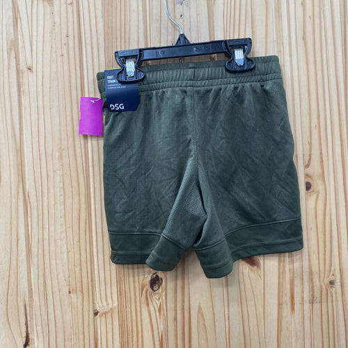 BOYS DSG DK OLIVE GREEN SHORTS 2XS 4/5