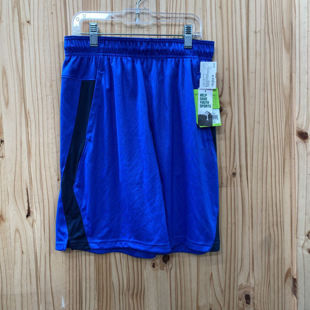 BOYS DSG ROYAL BLUE/NAVY BLUE SHORTS L 14/16 NWT