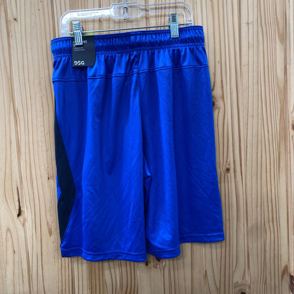 BOYS DSG ROYAL BLUE/NAVY BLUE SHORTS L 14/16 NWT