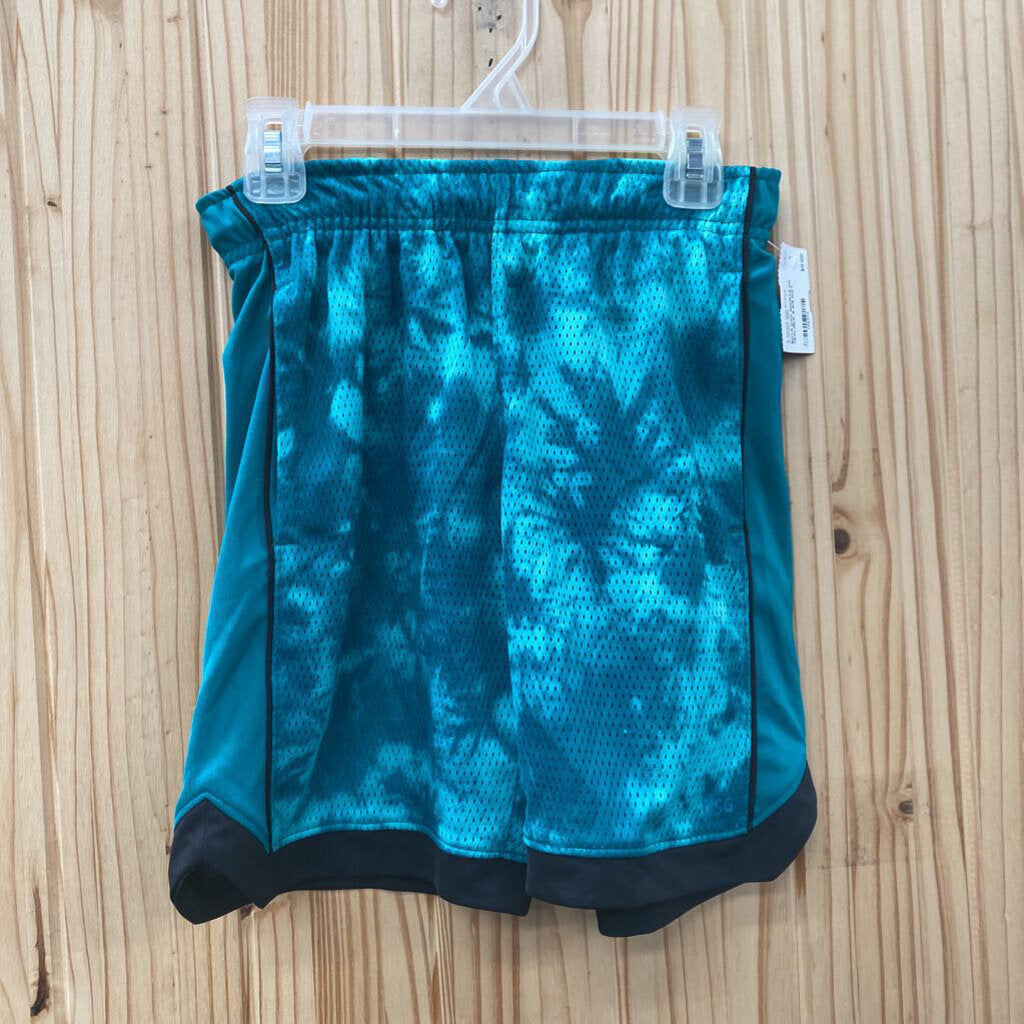 BOYS DSG SHORTS DK TEAL/BLK S 8/9 NWT