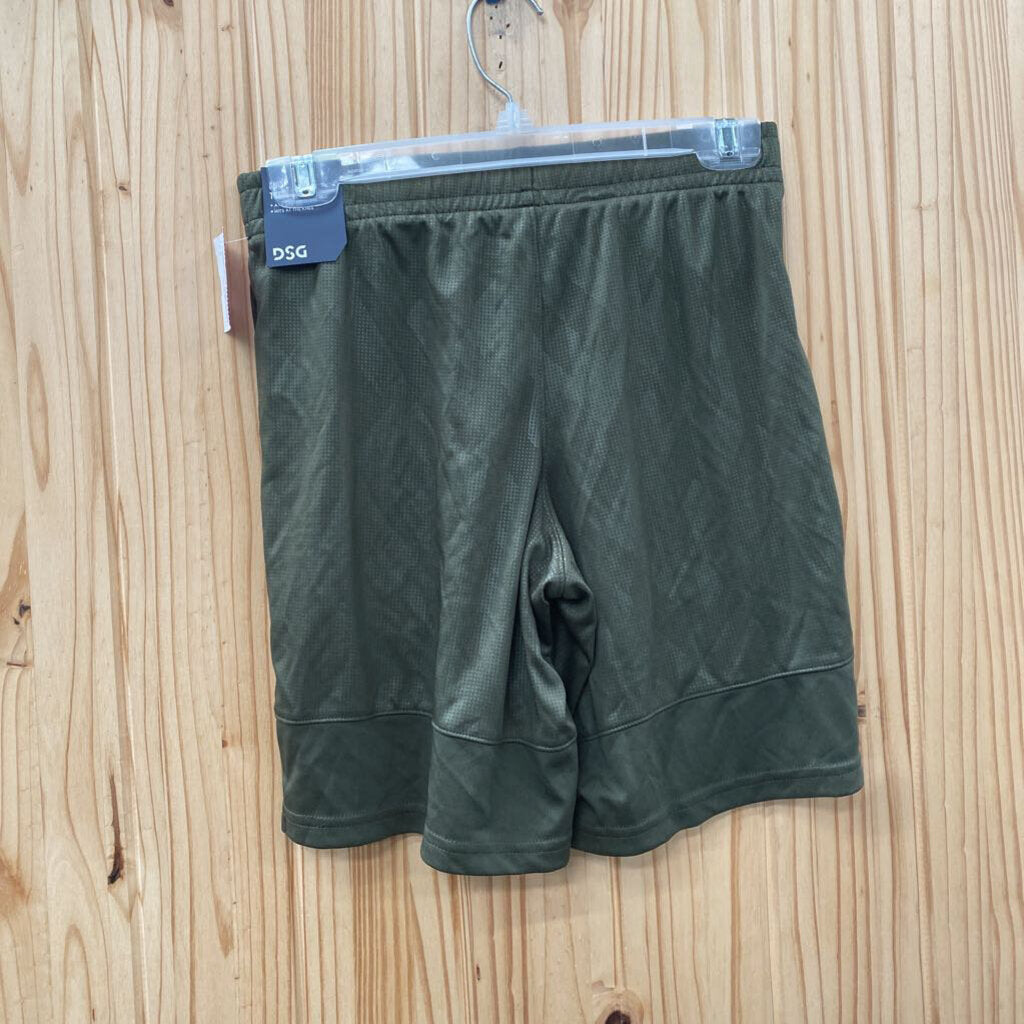 BOYS DSG DK OLIVE GREEN SHORTS M 10/12 NWT