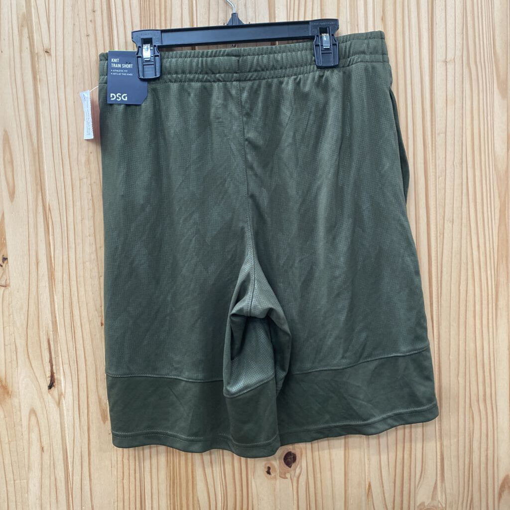 BOYS DSG DK OLIVE GREEN SHORTS XL 18 NWT