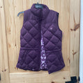 WOMENS ARIAT PLUM PURPLE VEST S