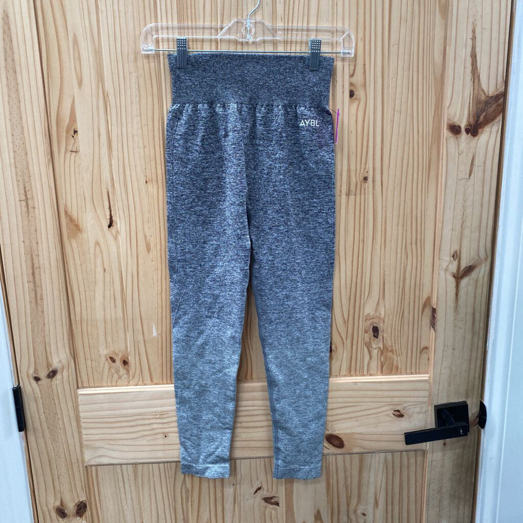 WOMENS AYBL GREYISH BLK LEGGINGS S