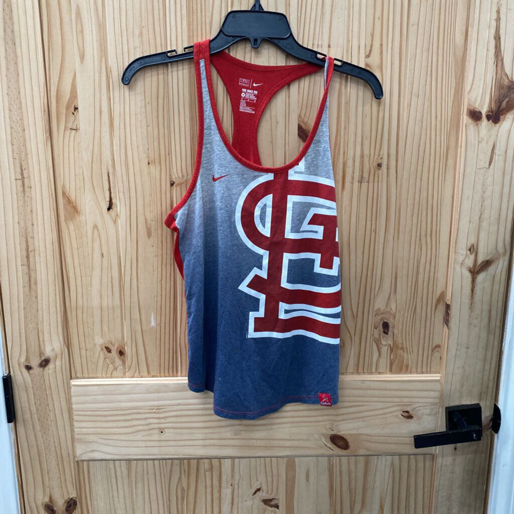 WOMENS NIKE RED TANK M
