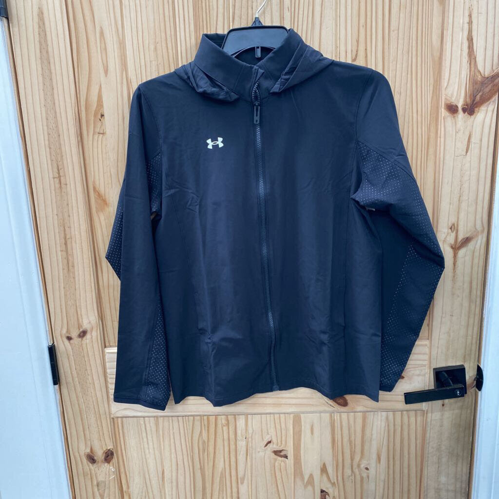 BOYS UNDER ARMOUR BLK JACKET YXL 14 NWT