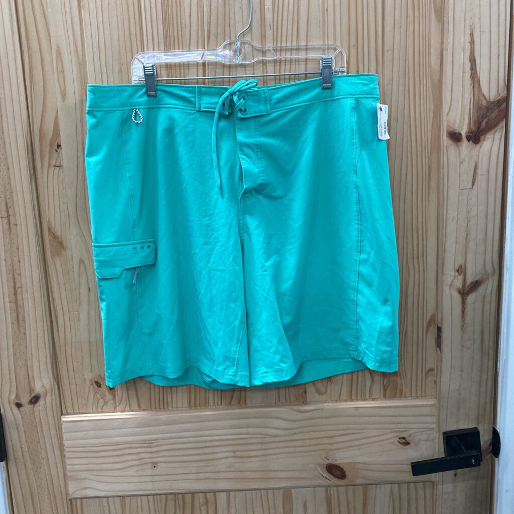 MENS COLUMBIA PFG AQUA SHORTS 38