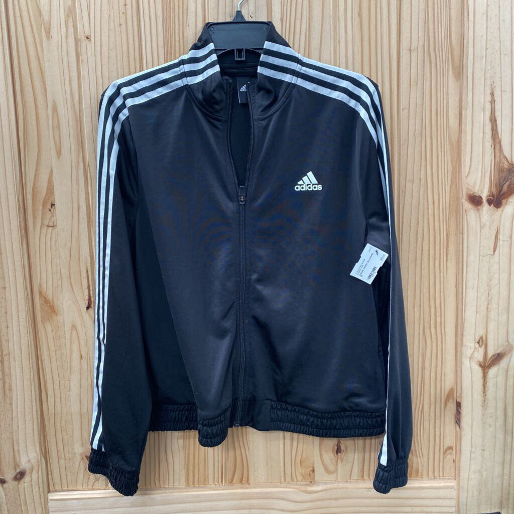 ADIDAS JACKET BLK/WHITE M