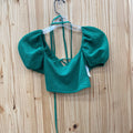 WOMENS SHEIN GREEN TOP S