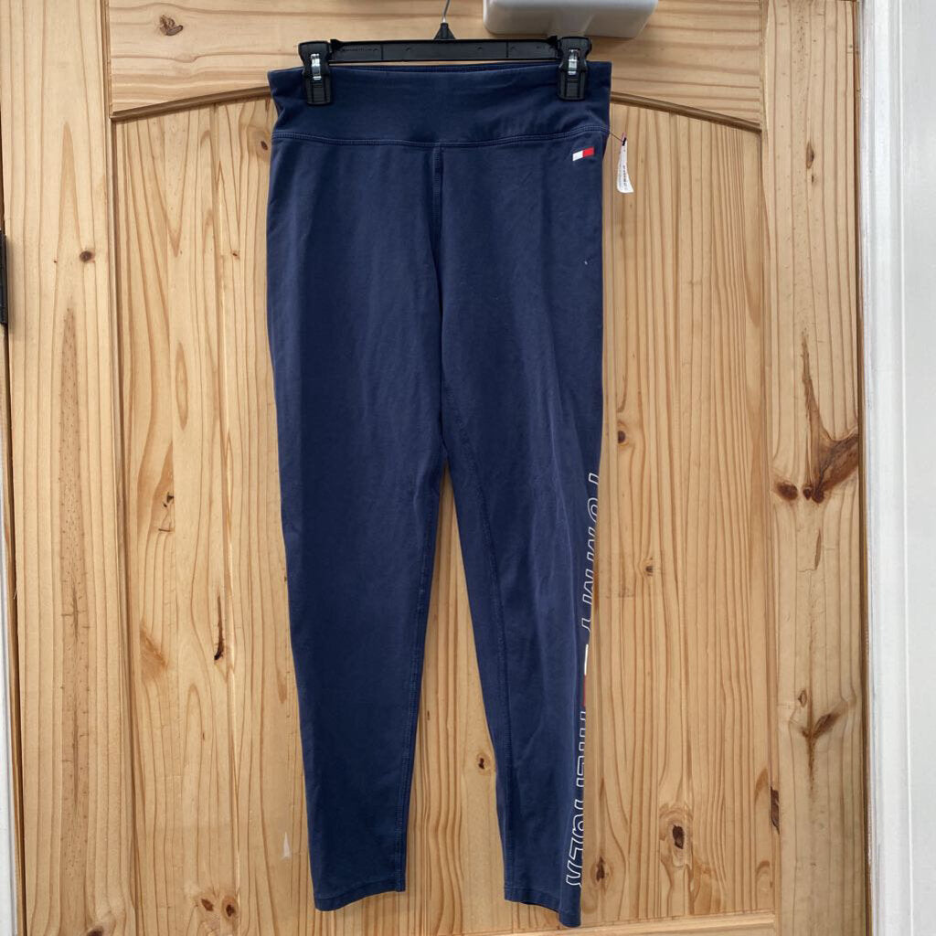 WOMENS TOMMY HILFIGER NAVY BLUE LEGGINGS M