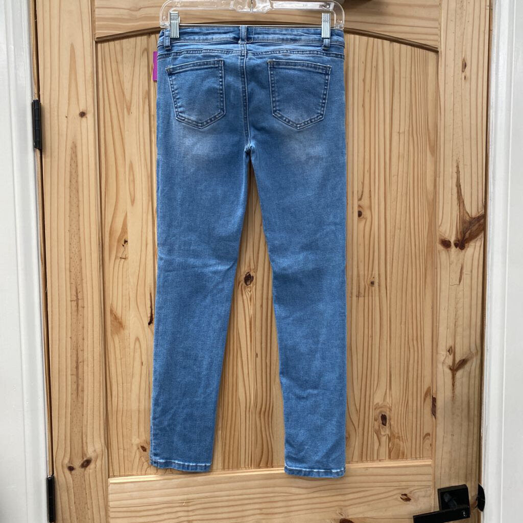 GIRLS COPPER KEY LT DENIM JEANS 14