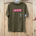 LEVIS NWT MENS S OLIVE GREEN SHIRT
