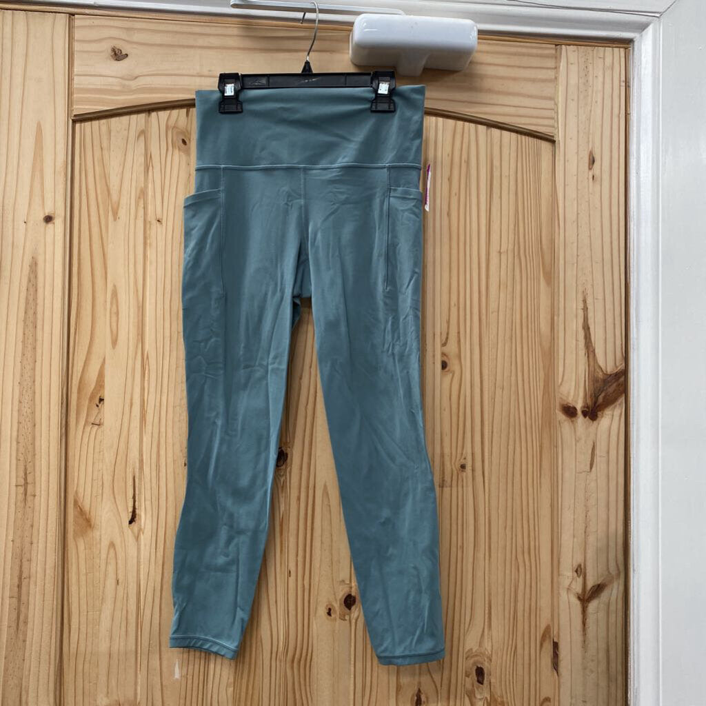 WOMENS ATHLETHA S TEAL LEGGINGS