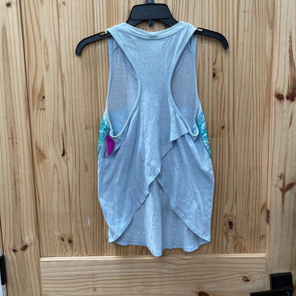 WOMENS VS PINK SKY BLUE TANK S