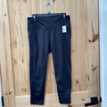 WOMENS BLK LEGGINGS L